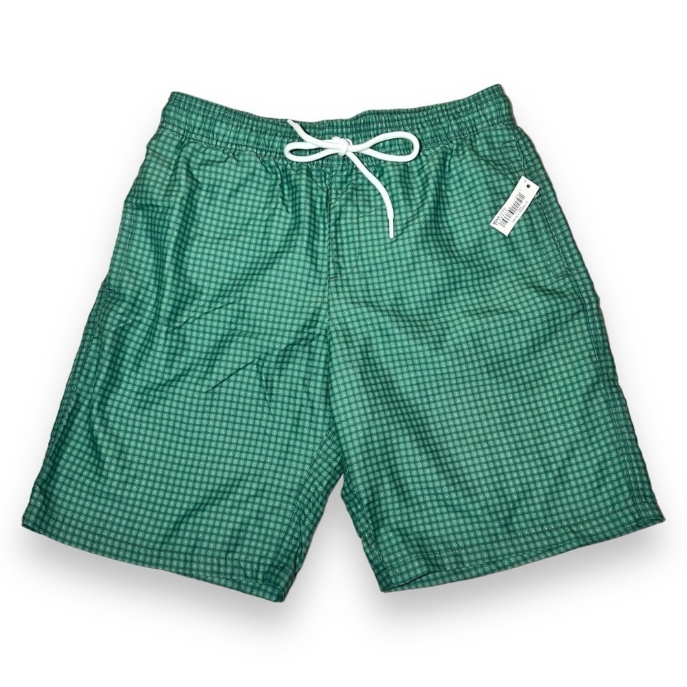 Amazon Essentials Men’s 9” Quick-Dry Swim Trunks Teal Blue Size Medium